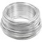 Bright Creations Aluminum Wire for DIY Crafts, 101 Feet, 12 Gauge, Silver